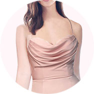 Best Cowl Neck Bridesmaid Dresses